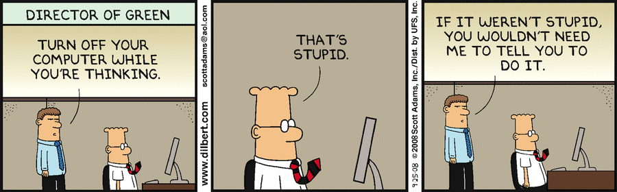 Dilbert Cartoon